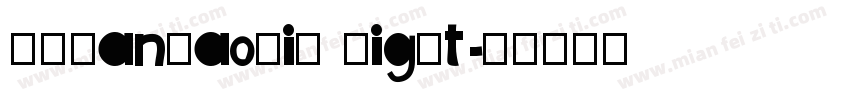 FZSanBaoTiS Light字体转换